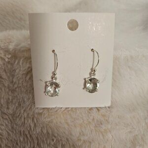 Genuine green amethyst Earrings